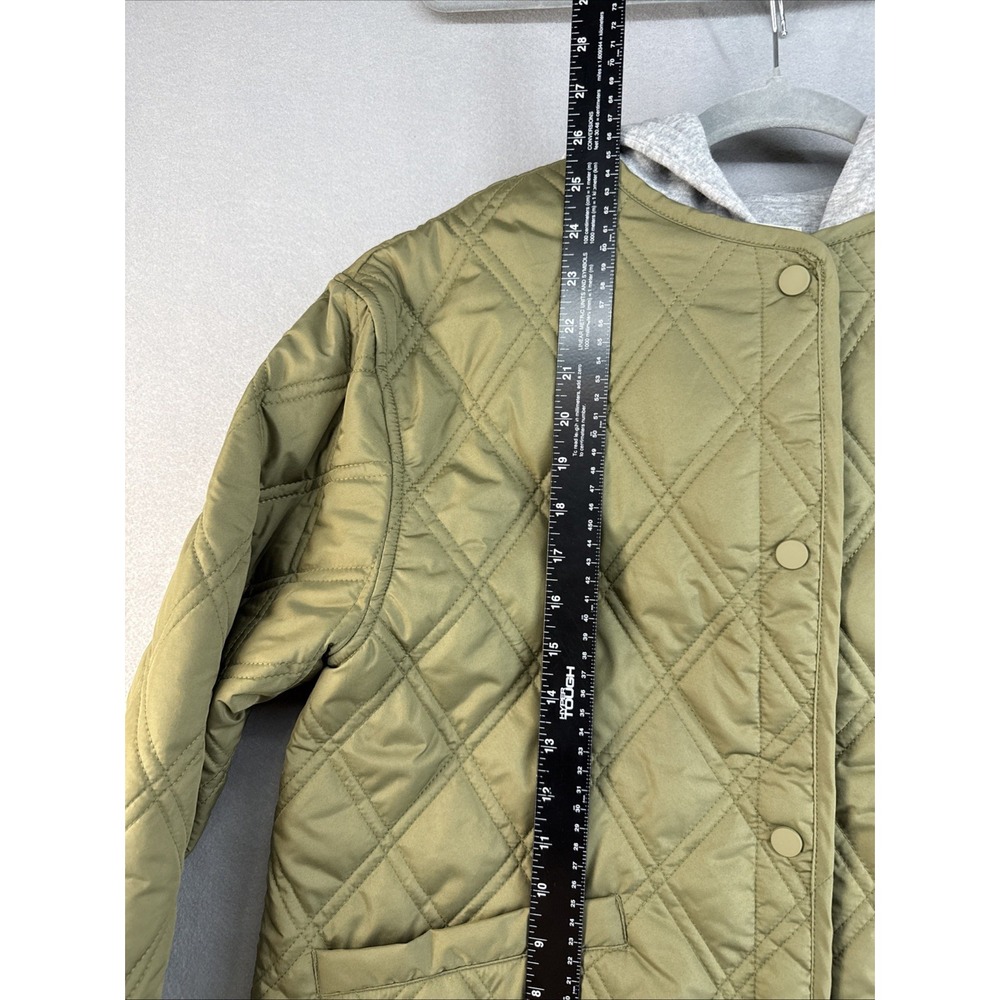 Sage Collection lightweight quilted jacket, women size small, Moss Green, NWT - Picture 3 of 9